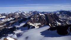 Landscapes nature snow Mountains Alps French skyscapes