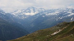 Landscapes nature snow Mountains Alps valleys