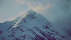 Landscapes nature snow Mountains clouds
