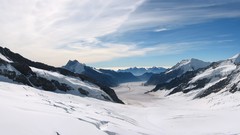 Landscapes nature snow Mountains clouds skyscapes valleys