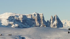 Landscapes nature snow Mountains panorama Alps Italy italia 