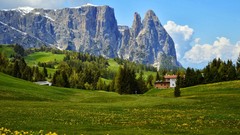 Landscapes nature snow Mountains panorama Alps Italy italia di 
