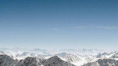 Landscapes nature snow Mountains peaks