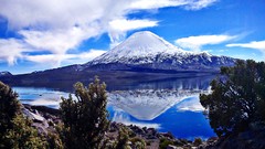 Landscapes nature snow water Mountains clouds white Plants 
