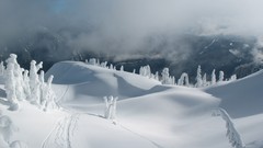 Landscapes nature snow winter HDR Photography