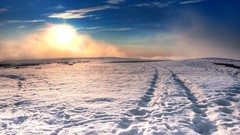 Landscapes nature snow winter HDR Photography
