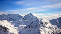 Landscapes nature snow winter Mountains outdoors skies
