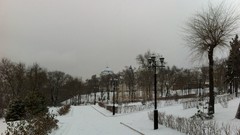 Landscapes nature snow winter Parks