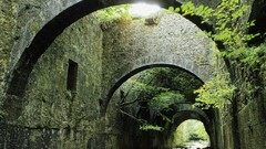 Landscapes nature Spain Bridges