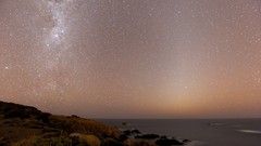 Landscapes nature Stars Milky Way skyscapes