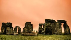 Landscapes nature Stonehenge