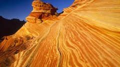 Landscapes nature summer wind cliffs stripes shapes wildlife 