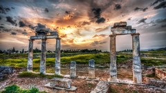 Landscapes nature sun