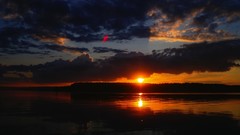 Landscapes nature sun clouds dawn Beaches