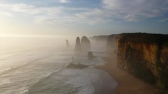 Landscapes nature sun clouds ocean Australia shore skylines