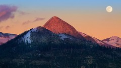 Landscapes nature sun Mountains