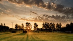 Landscapes nature sunlight skies