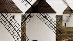 Landscapes nature three Spain Villages