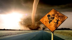 Landscapes nature tornadoes roads