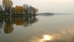 Landscapes nature Trees autumn lakes rivers