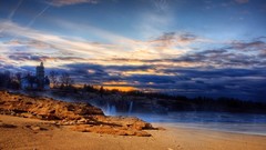 Landscapes nature Trees Beaches