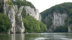 Landscapes nature Trees cliffs