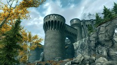 Landscapes nature Trees Earth Castles the elder scrolls v 