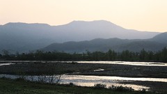 Landscapes nature Trees grass land lakes skyscapes