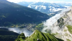 Landscapes nature Trees Mountains