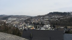 Landscapes nature Trees Mountains germany houses cities 