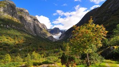 Landscapes nature Trees Mountains outdoors forests