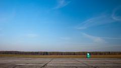 Landscapes nature Trees Poland roads fields toilets
