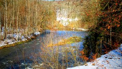 Landscapes nature Trees rivers