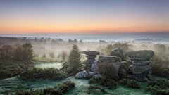 Landscapes nature Trees rocks