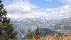 Landscapes nature Trees snow Mountains clouds skies photo shoot