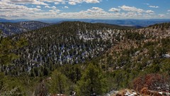 Landscapes nature Trees snow Mountains clouds white Green 
