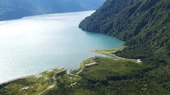 Landscapes nature Trees water ocean hills bay lakes national 