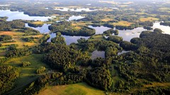 Landscapes nature Trees yellow water Green roads lakes fields 