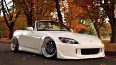 Landscapes nature tuning cars vehicles honda s2000 white cars