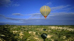 Landscapes nature Turkey cappadocia hot air balloons
