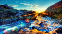 Landscapes nature upscaled