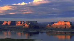 Landscapes nature Utah lakes reflections