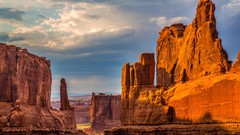 Landscapes nature Utah USA HDR Photography deserts rock 