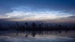 Landscapes nature water clouds dawn lakes forests skyscapes