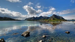 Landscapes nature water clouds lakes skyscapes