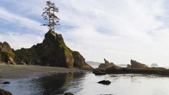 Landscapes nature water clouds reflections skylines