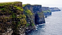 Landscapes nature water coast Ireland cliffs cliffs of moher 
