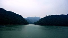 Landscapes nature water Mountains lakes skies