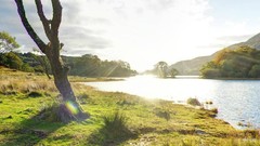 Landscapes nature water Scotland forests