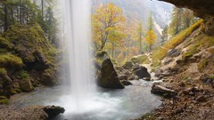 Landscapes nature water waterfalls